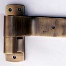 Customized Seaside Shutter Hardware - Solid Brass Exterior Shutter Hardware - Strap Hinges, Pintles, Stays, Hooks & Latches