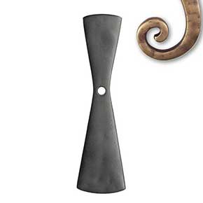 Seaside Shutters [S7-120-05] Cast Brass Shutter Dog - Propeller - Lag Mount - Antique Brass Finish - 7" H