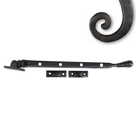 Seaside Shutters [S5-205-10B] Cast Brass Shutter Stay - Oil Rubbed Bronze Finish - 12" L