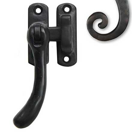 Seaside Shutters [S5-210-10B] Cast Brass Shutter Lever Latch - Oil Rubbed Bronze Finish - 4" L