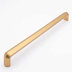 Sietto [P-2003-18-SB] Die Cast Zinc Appliance Pull Handle - Eternity Series - Satin Brass Finish - 18&quot; C/C - 18 1/2&quot; L