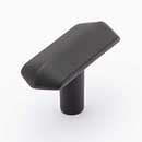 Sietto [K-2003-MB] Die Cast Zinc Cabinet T-Knob - Eternity Series - Matte Black Finish - 2" L