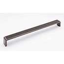 Sietto [P-2001-12-G] Die Cast Zinc Cabinet Pull Handle - Brushed Series - Oversized - Gunmetal Finish - 12&quot; C/C - 12 3/8&quot; L