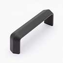 Sietto [P-2003-4-MB] Die Cast Zinc Cabinet Pull Handle - Eternity Series - Standard Size - Matte Black Finish - 4&quot; C/C - 4 1/4&quot; L