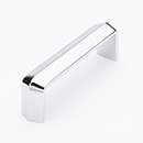 Sietto [P-2003-4-PC] Die Cast Zinc Cabinet Pull Handle - Eternity Series - Standard Size - Polished Chrome Finish - 4&quot; C/C - 4 1/4&quot; L