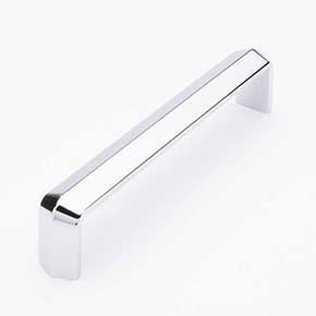 Sietto [P-2003-6-PC] Die Cast Zinc Cabinet Pull Handle - Eternity Series - Oversized - Polished Chrome Finish - 6" C/C - 6 1/4" L