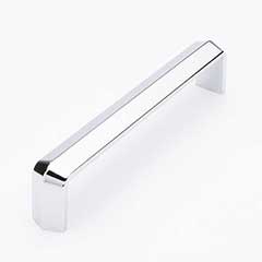 Sietto [P-2003-6-PC] Die Cast Zinc Cabinet Pull Handle - Eternity Series - Oversized - Polished Chrome Finish - 6" C/C - 6 1/4" L