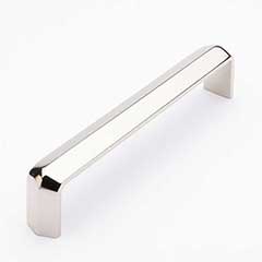 Sietto [P-2003-6-PN] Die Cast Zinc Cabinet Pull Handle - Eternity Series - Oversized - Polished Nickel Finish - 6" C/C - 6 1/4" L