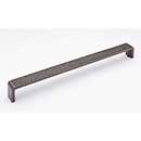 Sietto [P-2002-12-G] Die Cast Zinc Cabinet Pull Handle - Hammered Series - Oversized - Gunmetal Finish - 12&quot; C/C - 12 3/8&quot; L