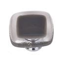 Slate Grey - Sietto Reflective Series Glass Knobs & Pulls