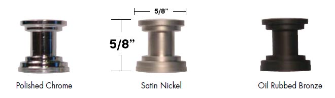 Sietto Solid Brass Base Finishes Sietto Solid Brass Base Finishes