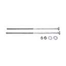 Snug Cottage [FP-CB3120-G] Steel Carriage Bolt, Nut & Washer Pack - Hot Dipped Galvanized Finish - 3/8" x 12" L
