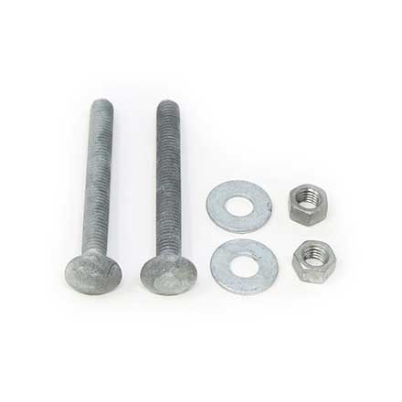 Snug Cottage [FP-CB335-G] Steel Carriage Bolt, Nut &amp; Washer Pack - Hot Dipped Galvanized Finish - 3/8&quot; x 3 1/2&quot; L