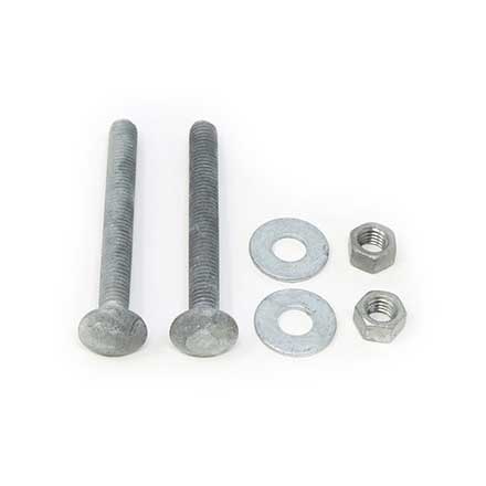 Snug Cottage [FP-CB335-G] Steel Carriage Bolt, Nut &amp; Washer Pack - Hot Dipped Galvanized Finish - 3/8" x 3 1/2" L
