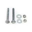 Snug Cottage [FP-CB335-G] Steel Carriage Bolt, Nut & Washer Pack - Hot Dipped Galvanized Finish - 3/8" x 3 1/2" L