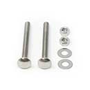 Snug Cottage [FP-CB340-SS] Stainless Steel Carriage Bolt, Nut & Washer Pack - 3/8" x 4" L