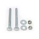 Snug Cottage [FP-CB345-G] Steel Carriage Bolt, Nut &amp; Washer Pack - Hot Dipped Galvanized Finish - 3/8&quot; x 4 1/2&quot; L