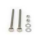 Snug Cottage [FP-CB350-SS] Stainless Steel Carriage Bolt, Nut &amp; Washer Pack - 3/8&quot; x 5&quot; L