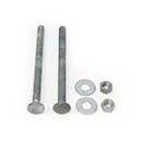 Snug Cottage [FP-CB355-G] Steel Carriage Bolt, Nut & Washer Pack - Hot Dipped Galvanized Finish - 3/8" x 5 1/2" L