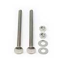 Snug Cottage [FP-CB360-SS] Stainless Steel Carriage Bolt, Nut & Washer Pack - 3/8" x 6" L