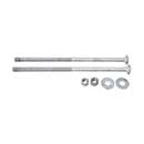 Snug Cottage [FP-CB5120-G] Steel Carriage Bolt, Nut & Washer Pack - Hot Dipped Galvanized Finish - 1/2" x 12" L