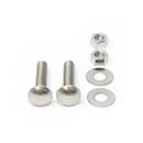 Snug Cottage [FP-CB525-SS] Stainless Steel Carriage Bolt, Nut & Washer Pack - 1/2" x 2 1/2" L