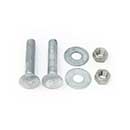 Snug Cottage [FP-CB530-G] Steel Carriage Bolt, Nut &amp; Washer Pack - Hot Dipped Galvanized Finish - 1/2&quot; x 3&quot; L
