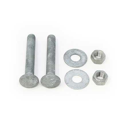 Snug Cottage [FP-CB535-G] Steel Carriage Bolt, Nut &amp; Washer Pack - Hot Dipped Galvanized Finish - 1/2&quot; x 3 1/2&quot; L