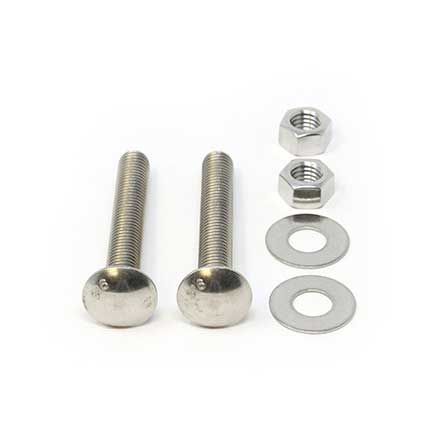 Snug Cottage [FP-CB535-SS] Stainless Steel Carriage Bolt, Nut &amp; Washer Pack - 1/2" x 3 1/2" L