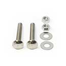 Snug Cottage [FP-CB535-SS] Stainless Steel Carriage Bolt, Nut & Washer Pack - 1/2" x 3 1/2" L
