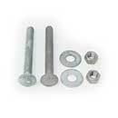 Snug Cottage [FP-CB545-G] Steel Carriage Bolt, Nut &amp; Washer Pack - Hot Dipped Galvanized Finish - 1/2" x 4 1/2" L