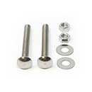 Snug Cottage [FP-CB545-SS] Stainless Steel Carriage Bolt, Nut & Washer Pack - 1/2" x 4 1/2" L