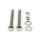 Snug Cottage [FP-CB555-SS] Stainless Steel Carriage Bolt, Nut &amp; Washer Pack - 1/2" x 5 1/2" L
