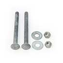 Snug Cottage [FP-CB560-G] Steel Carriage Bolt, Nut &amp; Washer Pack - Hot Dipped Galvanized Finish - 1/2&quot; x 6&quot; L