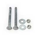 Snug Cottage [FP-CB560-G] Steel Carriage Bolt, Nut &amp; Washer Pack - Hot Dipped Galvanized Finish - 1/2" x 6" L
