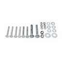 Snug Cottage [FP8305-20G] Steel Carriage Bolt, Nut & Washer Pack - 8305/8307 Straps - Hot Dipped Galvanized Finish - Up to 2" TH