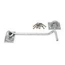 Snug Cottage [4270-122] Forged Steel Exterior Gate Cabin Hook - Signature - Hot Dipped Galvanized Finish - 12" L