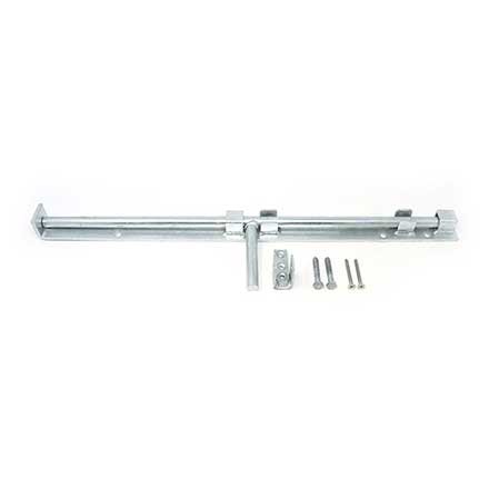 Snug Cottage [5000-242] Steel Heavy Duty Exterior Gate Cane Bolt - Hot Dipped Galvanized Finish - 24&quot; L