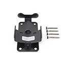 Snug Cottage [4100-35BSS] Stainless Steel Exterior Gate Latch - Quick Catch - Black Finish - 3 1/2&quot; W