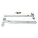 Snug Cottage [8292-242] Forged Steel Gate Strap Hinge Set - Old Fashioned Heavy Duty - Hot Dipped Galvanized Finish - 24" L - Pair