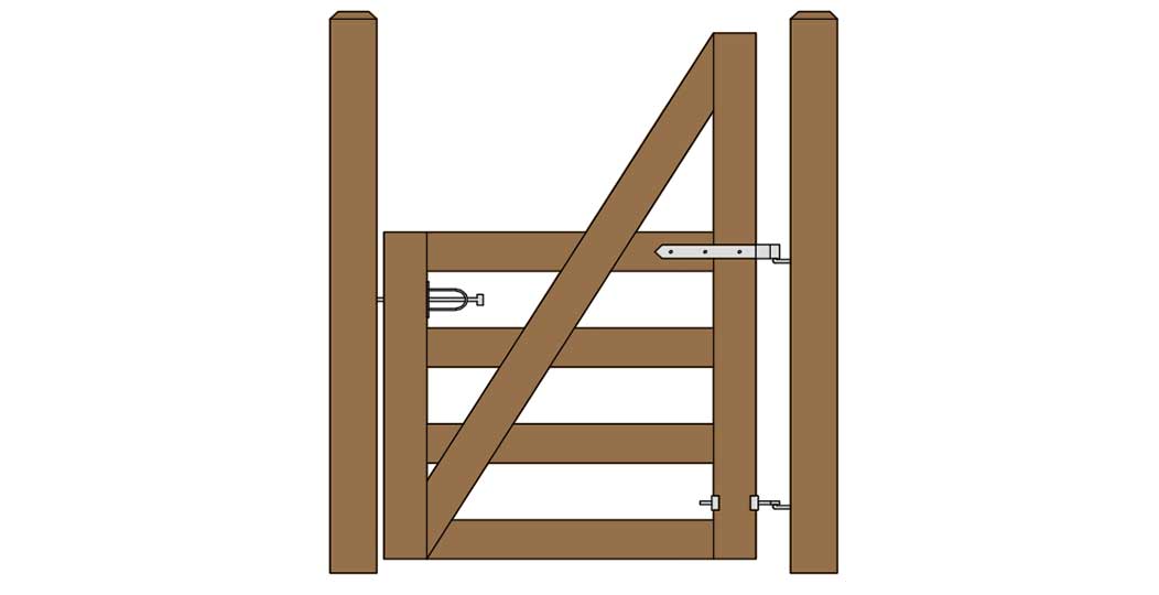 Cape Cod Single Gate