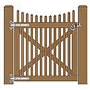 Newport Picket Gate Plans - Single Gate - Snug Cottage Hardware Gate Guides & Plans