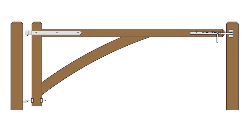 Weldon Single Barrier Gate