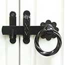 Gate Ring Turn Latches - Snug Cottage Exterior Gate & Door Hardware - Architectural & Builder's Hardware