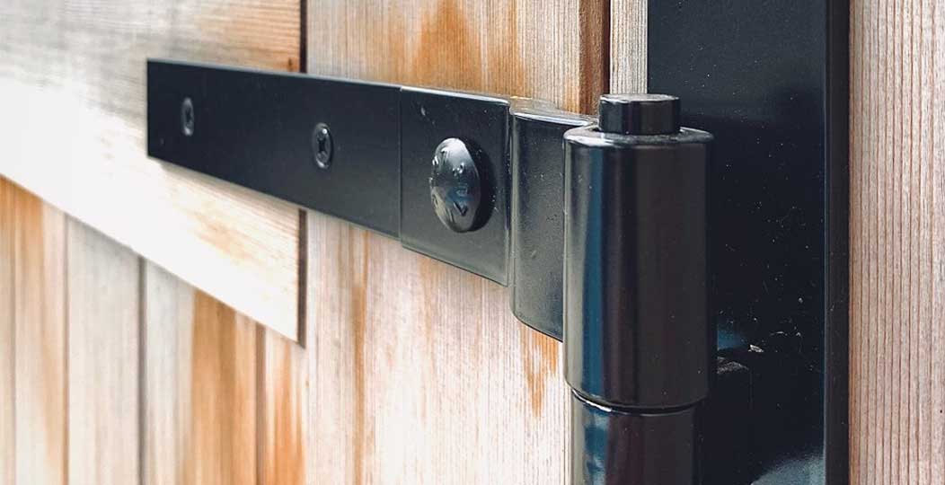 Contemporary Cranked Strap Hinges