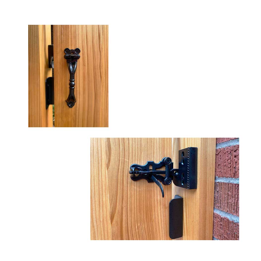 Snug Cottage [4500WSP] Exterior Gate Thumb Latch Set Hampton Style