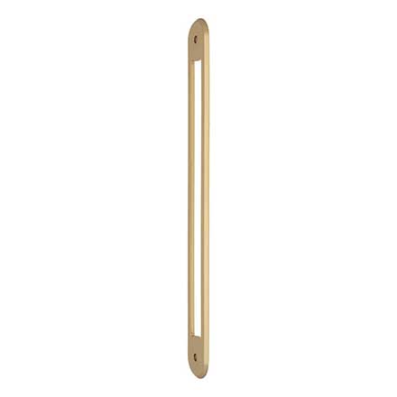 Top Knobs [TK3358HB] Die Cast Zinc Appliance Pull Backplate - Brockwell Series - Honey Bronze Finish - 12" C/C - 13 5/8" L