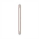 Top Knobs [TK3359BSN] Die Cast Zinc Appliance Pull Backplate - Brockwell Series - Brushed Satin Nickel Finish - 18" C/C - 19 5/8" L