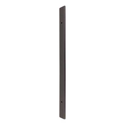 Top Knobs [TK3287AG] Die Cast Zinc Appliance Pull Backplate - Radcliffe Series - Ash Gray Finish - 12&quot; C/C - 15&quot; L