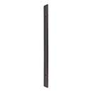 Top Knobs [TK3287AG] Die Cast Zinc Appliance Pull Backplate - Radcliffe Series - Ash Gray Finish - 12&quot; C/C - 15&quot; L